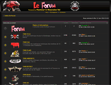 Tablet Screenshot of forumtwinzone.fr